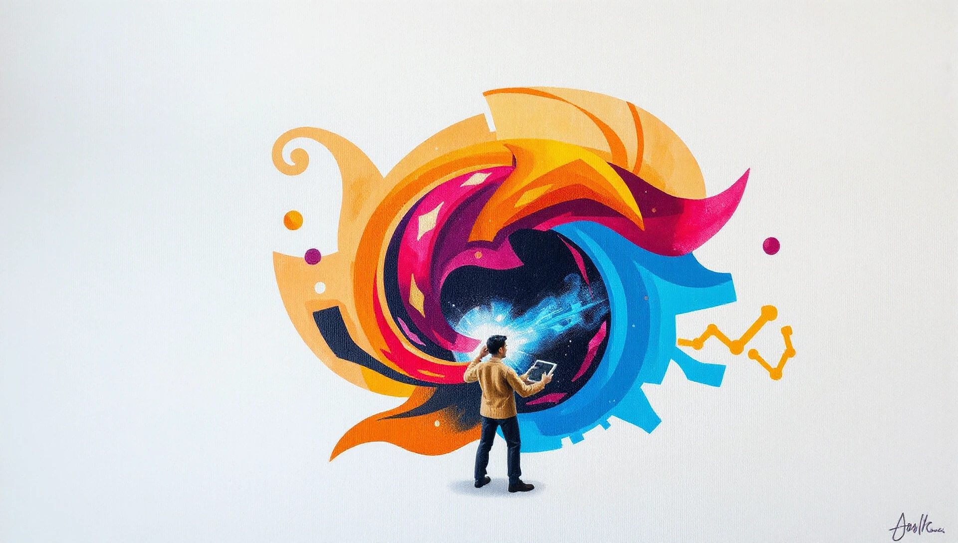 Visueel ontwerp afbeelding