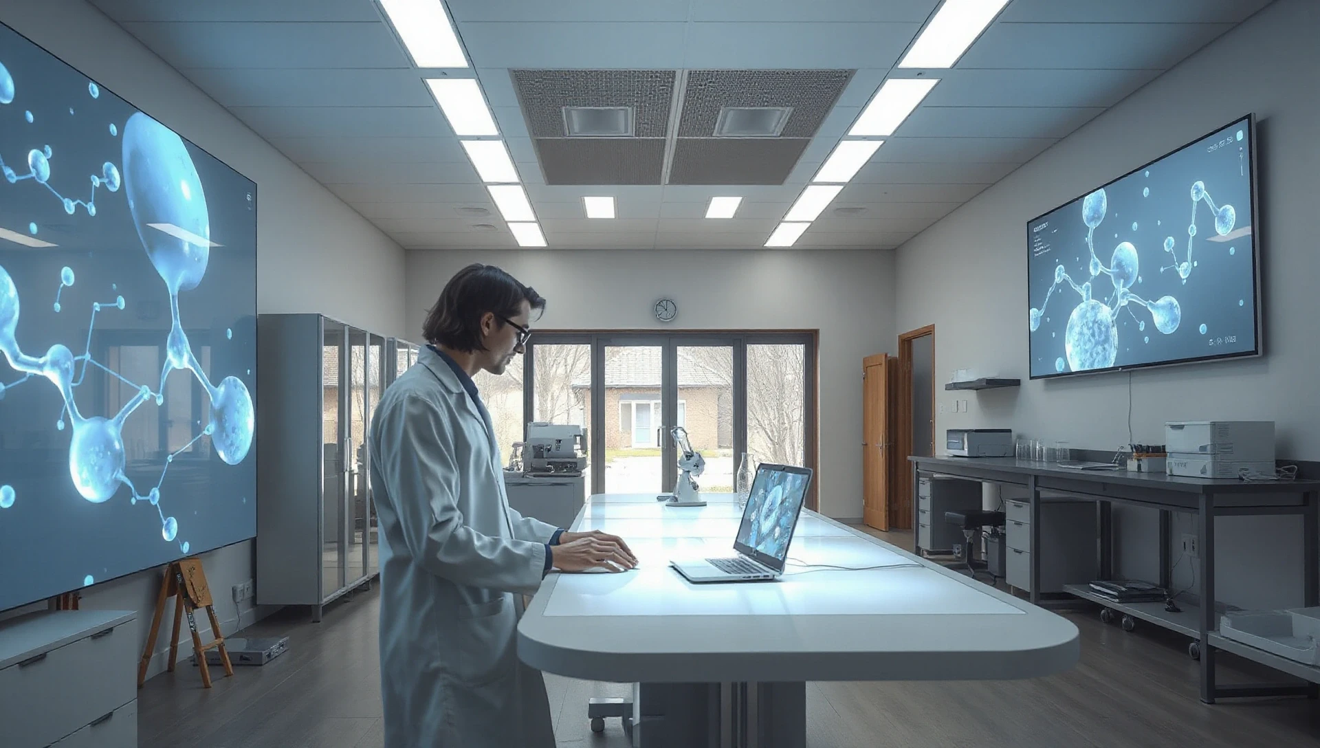 Farmaceutisch onderzoeker background