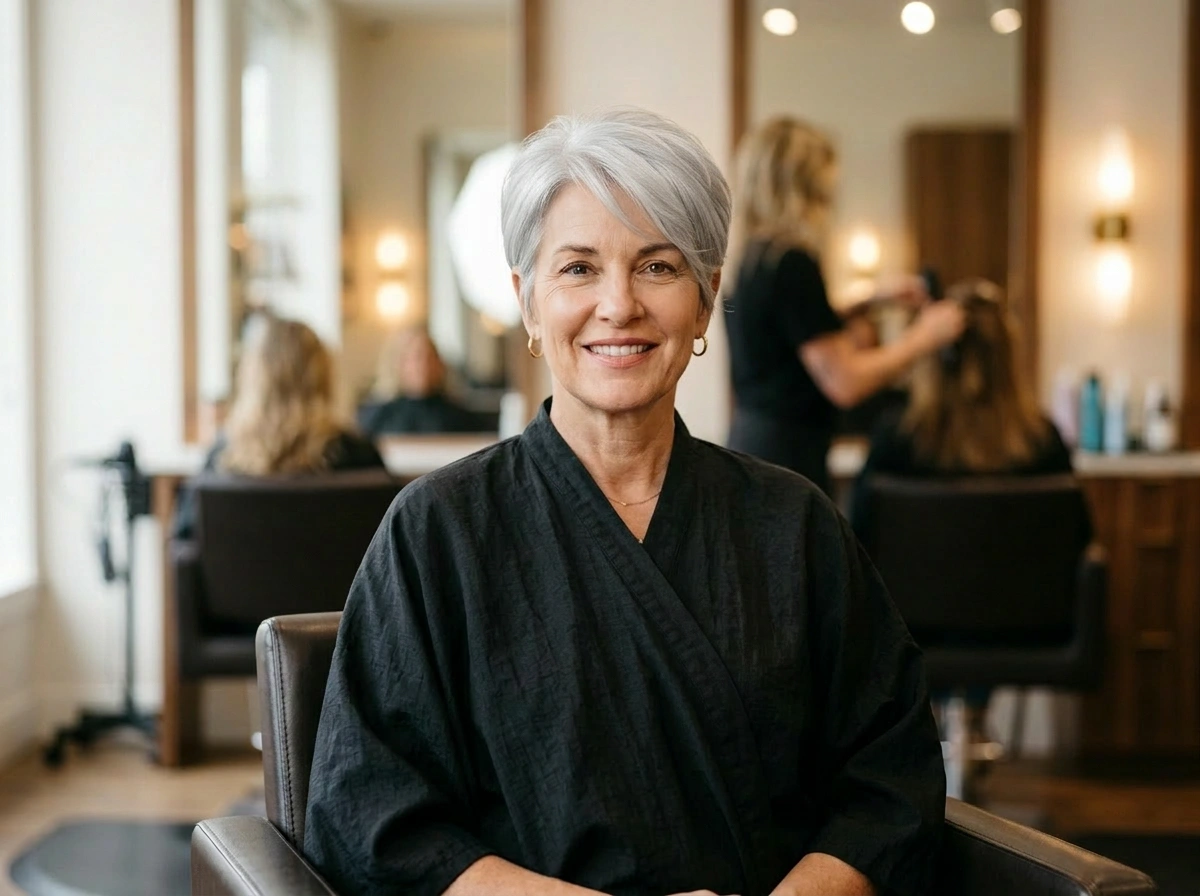 Consultation photo after the barbers preview