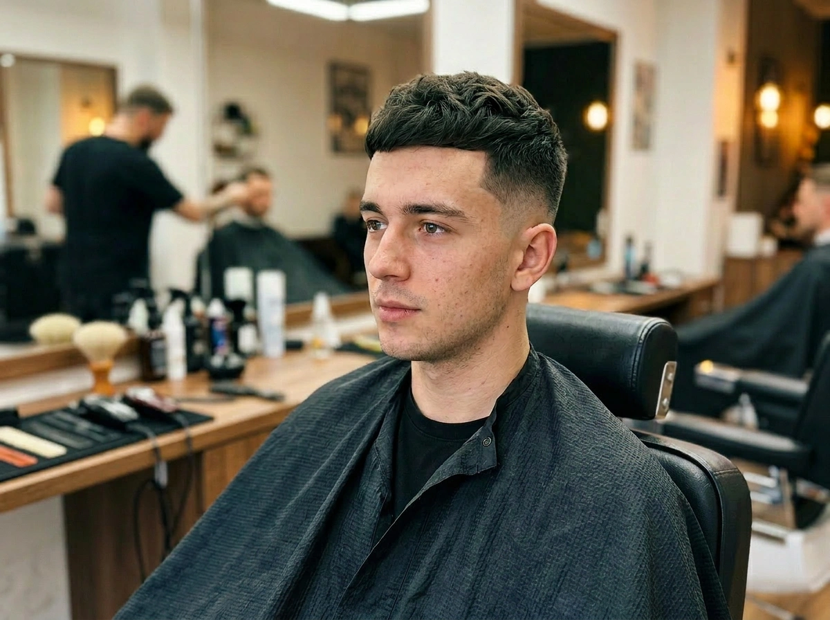 The same client with a new hairstyle preview